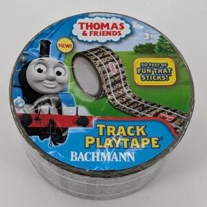 Backmann Tape 09101 Playtape Thomas & Friends 50' X 2" Track NEW Sealed